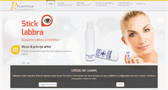 Desktop Screenshot of pharmacosmetics.it